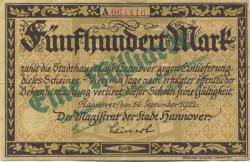 Hannover - Stadt - -- - 1 Milliarde Mark