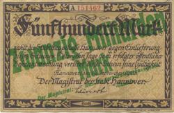 Hannover - Stadt - -- - 20 Milliarden Mark