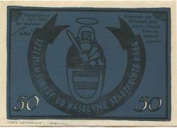 Haselünne - Stadt - 1.7.1921 - 50 Pfennig 
