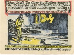 Heiligendamm (heute: Doberan (Bad)) - Badeverwaltung - - 15.2.1922 - 10 Pfennig 