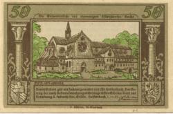 Heisterbach (heute: Königswinter) - Hermanns, Direktor Klostermuseumsverwaltung - 1.11.1921 - 50 Pfennig