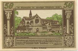 Heisterbach (heute: Königswinter) - Hermanns, Direktor Klostermuseumsverwaltung - 1.11.1921 - 50 Pfennig