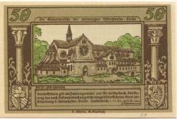 Heisterbach (heute: Königswinter) - Hermanns, Direktor Klostermuseumsverwaltung - 1.11.1921 - 50 Pfennig
