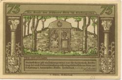 Heisterbach (heute: Königswinter) - Hermanns, Direktor Klostermuseumsverwaltung - 1.11.1921 - 75 Pfennig