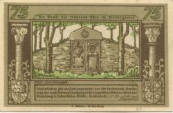 Heisterbach (heute: Königswinter) - Hermanns, Direktor Klostermuseumsverwaltung - 1.11.1921 - 75 Pfennig