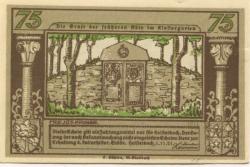 Heisterbach (heute: Königswinter) - Hermanns, Direktor Klostermuseumsverwaltung - 1.11.1921 - 75 Pfennig