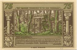 Heisterbach (heute: Königswinter) - Hermanns, Direktor Klostermuseumsverwaltung - 1.11.1921 - 75 Pfennig