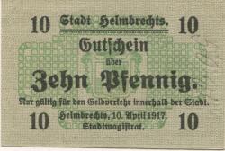Helmbrechts - Stadt - 10.4.1917 - 10 Pfennig