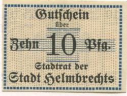 Helmbrechts - Stadt - -- - 10 Pfennig
