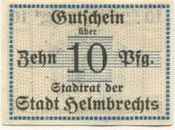 Helmbrechts - Stadt - -- - 10 Pfennig