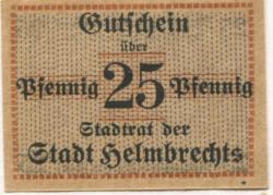 Helmbrechts - Stadt - -- - 25 Pfennig