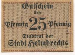 Helmbrechts - Stadt - -- - 25 Pfennig 