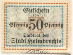 Helmbrechts - Stadt - -- - 50 Pfennig