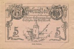 Helmstedt - Offizier-Gefangenenlager- -- - 5 Mark