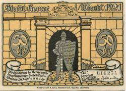 Herne - Stadt - 1.7.1921 - 50 Pfennig