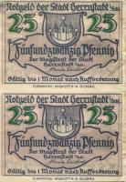 Herrnstadt (heute: PL-Wasosz) - Stadt - -- - (50) Pfennig