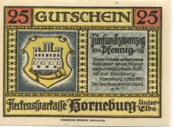 Horneburg - Sparkasse - 1.5.1921 - 25 Pfennig