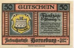 Horneburg - Sparkasse - 1.5.1921 - 50 Pfennig
