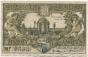 Husby - Gemeinde - - 15.12.1921 - 50 Pfennig