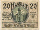Husum - Kleinsiedlung Nordmark - 15.9.1921 - 31.3.1922 - 20 Pfennig 