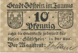 Idstein - Stadt - -- - 10 Pfennig 