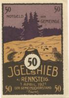 Igelshieb (heute: Neuhaus) - Gemeinde - 1.4.1921 - 50 Pfennig 