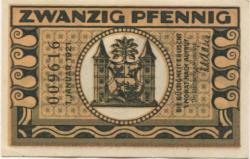 Ilmenau - Stadt - 1.1.1921 - 20 Pfennig 