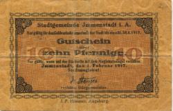 Immenstadt - Stadt - 1.2.1917 - 30.6.1917 - 10 Pfennig 