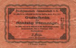 Immenstadt - Stadt - 1.2.1917 - 30.6.1917 - 50 Pfennig 