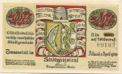 Immenstadt - Stadt - 1.4.1918 - 50 Pfennig 