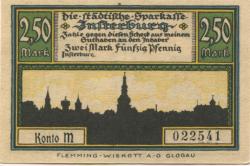 Insterburg (heute: R-Tschernjachowsk) - Städtische Sparkasse - -- - 2.50 Mark 