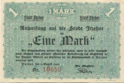 Itzehoe - Stadt - 2.8.1920 - 1 Mark 