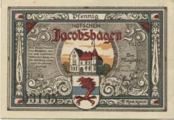 Jacobshagen (heute: PL-Dobrzany) - Stadt - 1920 - 25 Pfennig 