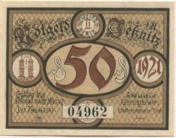Jeßnitz - Stadt - 1921 - 50 Pfennig