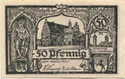 Jüterbog - Stadt - 1.10.1920 - 31.12.1921 - 50 Pfennig 