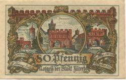 Jüterbog - Stadt - 1.10.1920 - 31.3.1922 - 80 Pfennig 