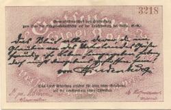 Kahla - Stadt - - 31.12.1921 - 75 Pfennig 