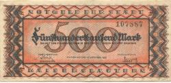 Kaiserslautern - Stadt - 10.9.1923 - 500000 Mark