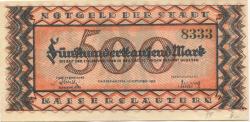 Kaiserslautern - Stadt - 10.9.1923 - 500000 Mark 