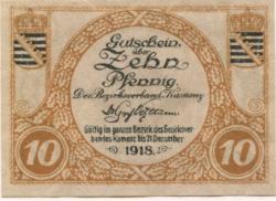 Kamenz - Amtshauptmannschaft - 1917 - 31.12.1918 - 10 Pfennig