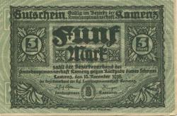 Kamenz - Amtshauptmannschaft -15.11.1918 - 5 Mark