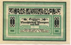 Kampen - Kurverwaltung - 1.9.1921 - 1 Mark
