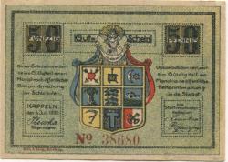 Kappeln - Stadt - 6.7.1920 - 50 Pfennig