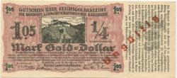 Karlsruhe - Badische Landwirtschaftskammer - 19.11.1923 - 1.05 Gold-Mark