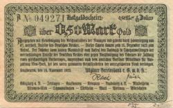 Kaufbeuren - Allgäuer Vereinsbank und Milchwirtschaftlicher Landesverband eV - 19.11.1923 - 15.12.1923 - 0.50 Gold-Mark