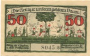 Königsaue - Gemeinde - 10.6.1921 - 50 Pfennig