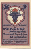 Laage - Stadt - - 1.1.1924 - 50 Pfennig 