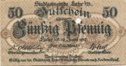 Lahr - Stadt - 12.6.1917 - 50 Pfennig 