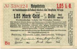 Lahr - Handelskammer - -- - 1.05 Gold-Mark 