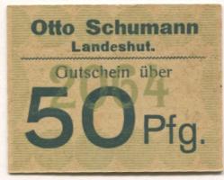 Landeshut (heute: PL-Kamienna Góra) - Schumann, Otto - -- - 50 Pfennig 